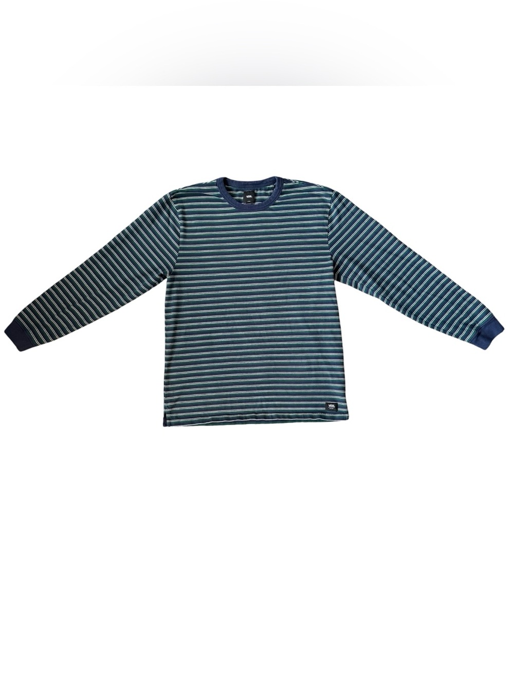 Vans Awbrey II Long Sleeve tee (Dress Blues/Botanical Green)